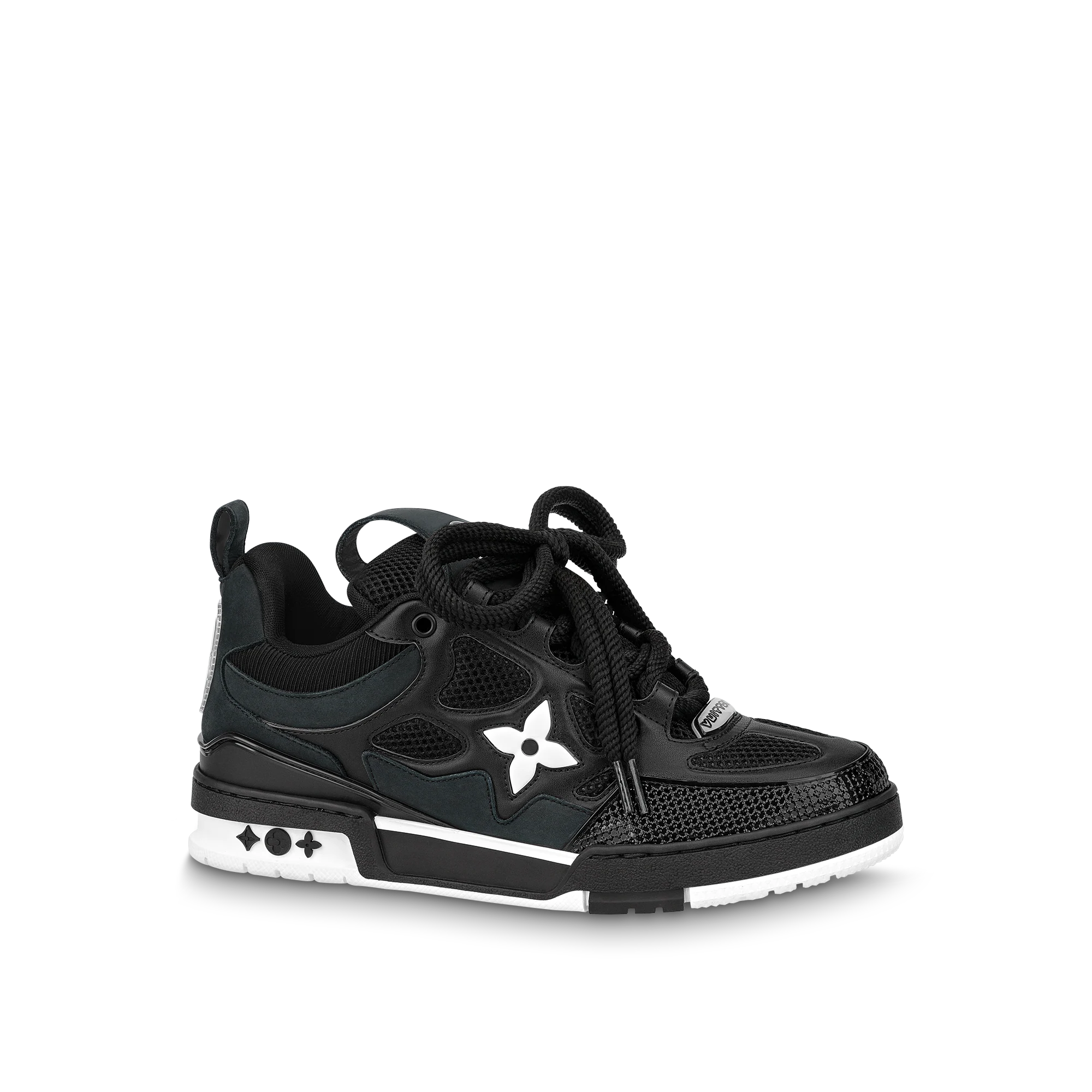 LV Skate Sneaker Black /White
