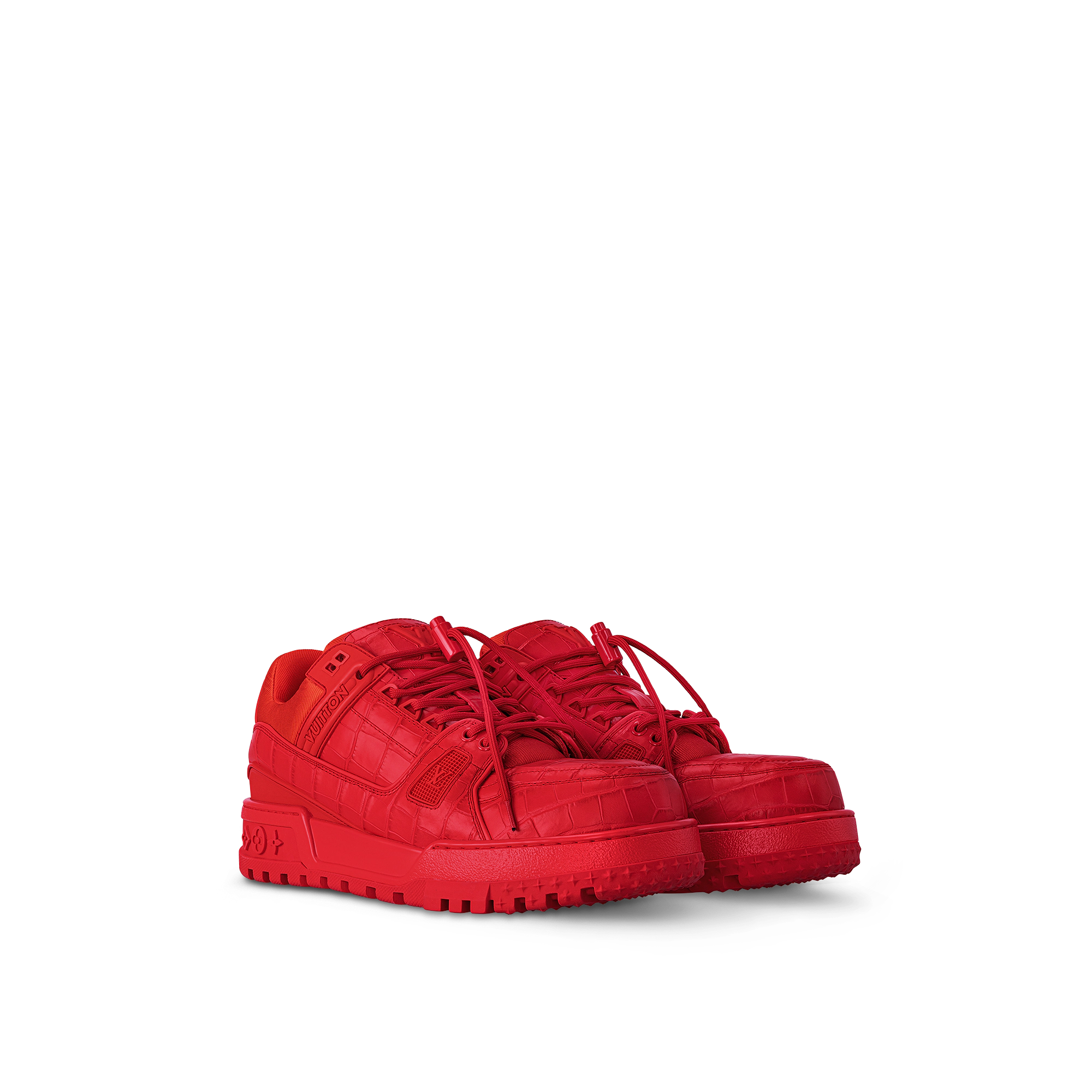 LV Trainer Maxi Sneaker Red