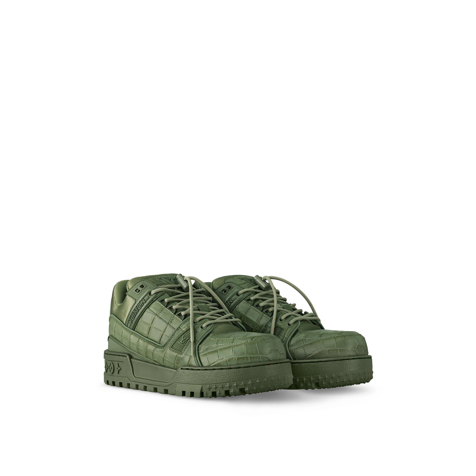 LV Trainer Maxi Sneaker Olive