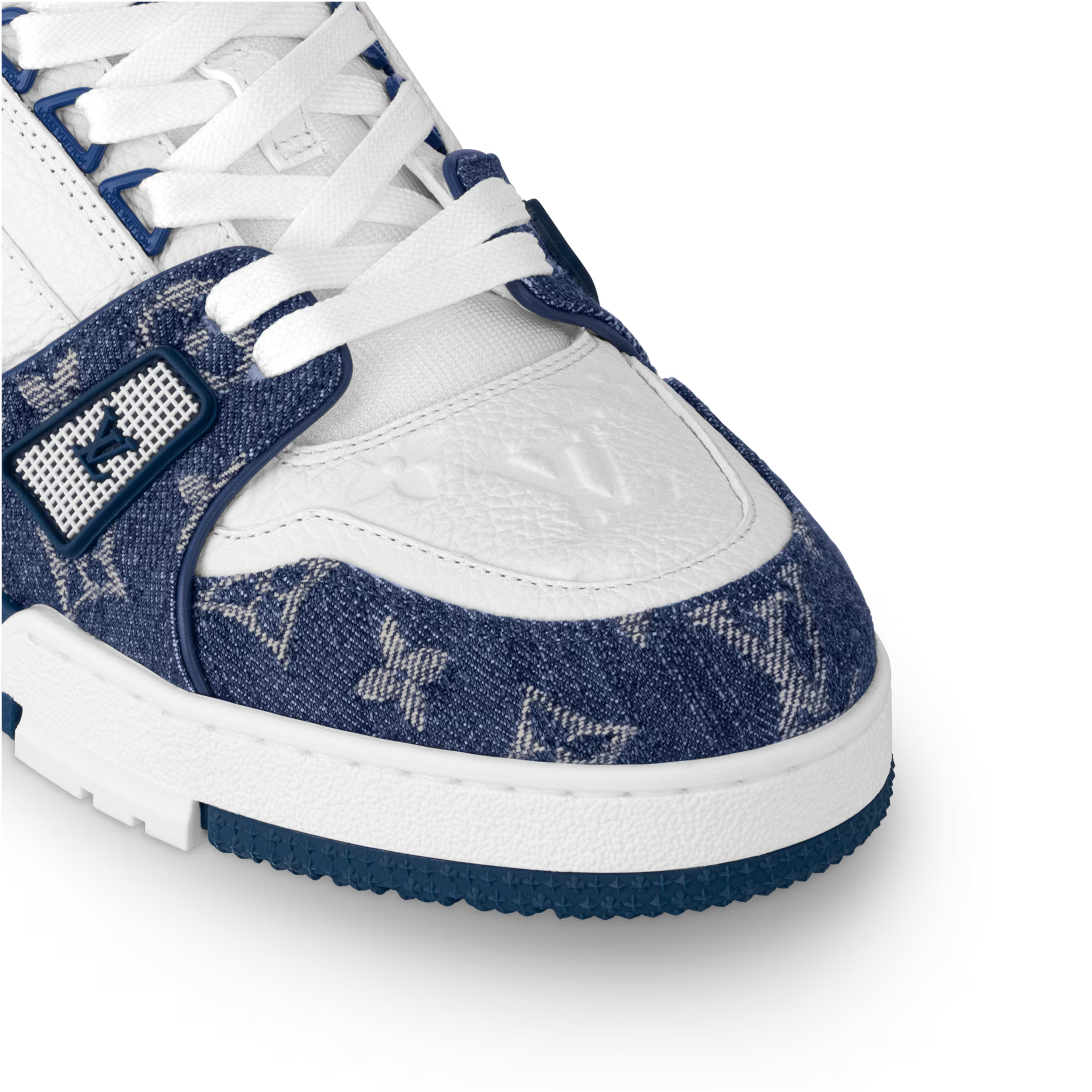 LV Trainer Sneaker Monogram Blue