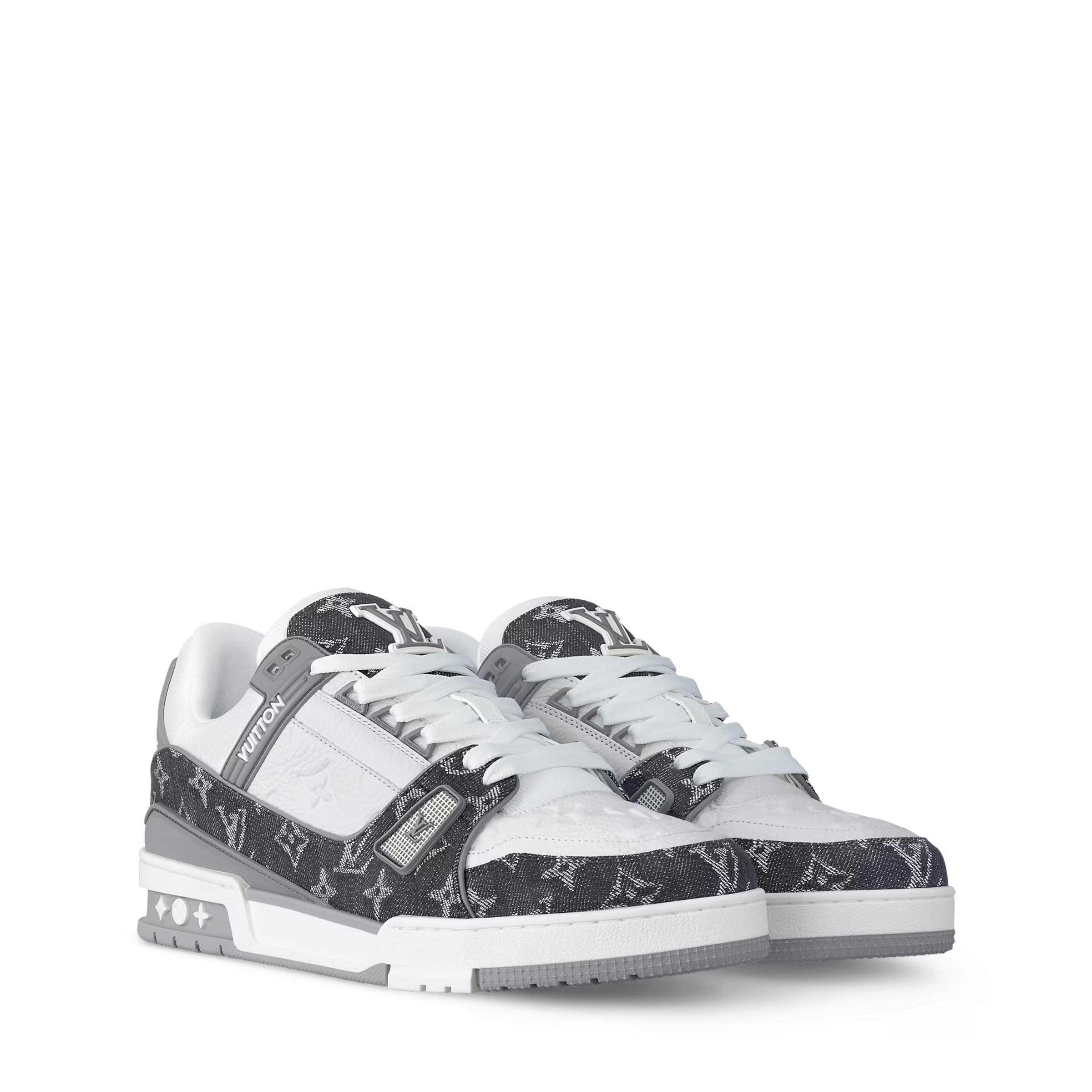 LV Trainer Sneaker Monogram Grey