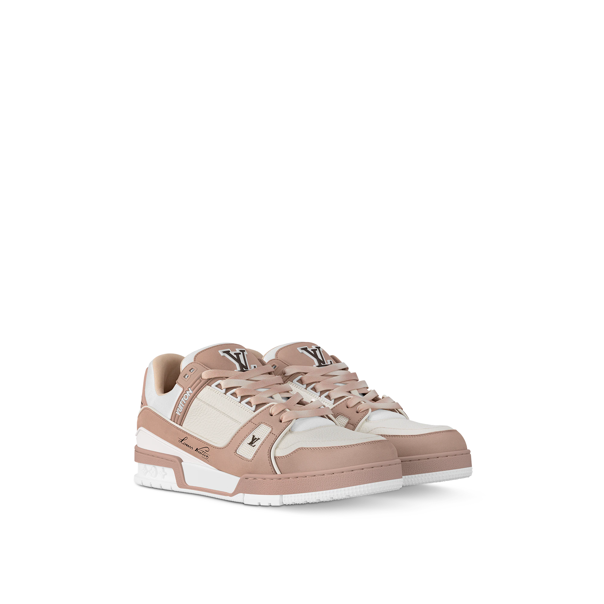 Louis Vuitton LV Trainer Pink