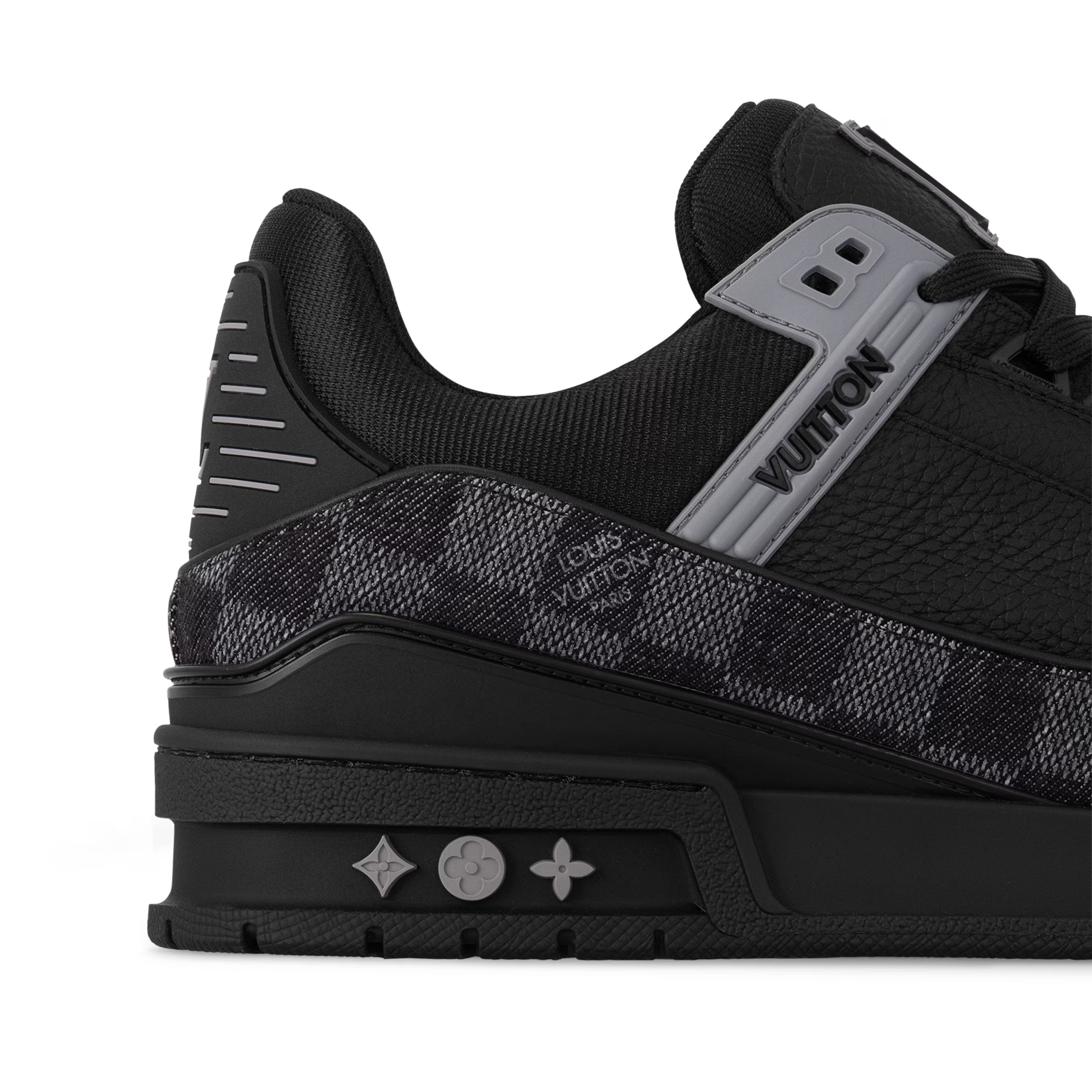 LV Trainer Sneaker Damier Denim Black