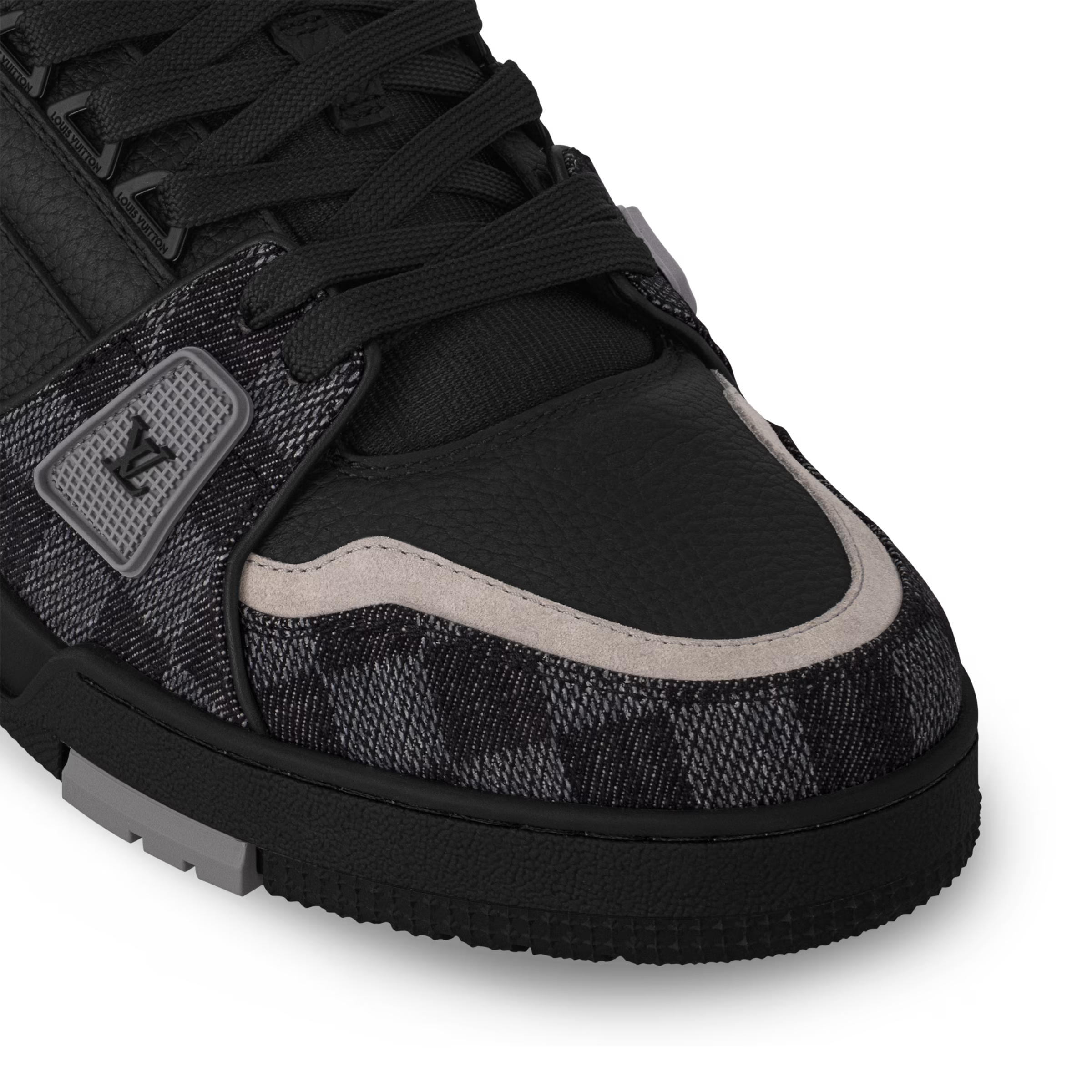 LV Trainer Sneaker Damier Denim Black