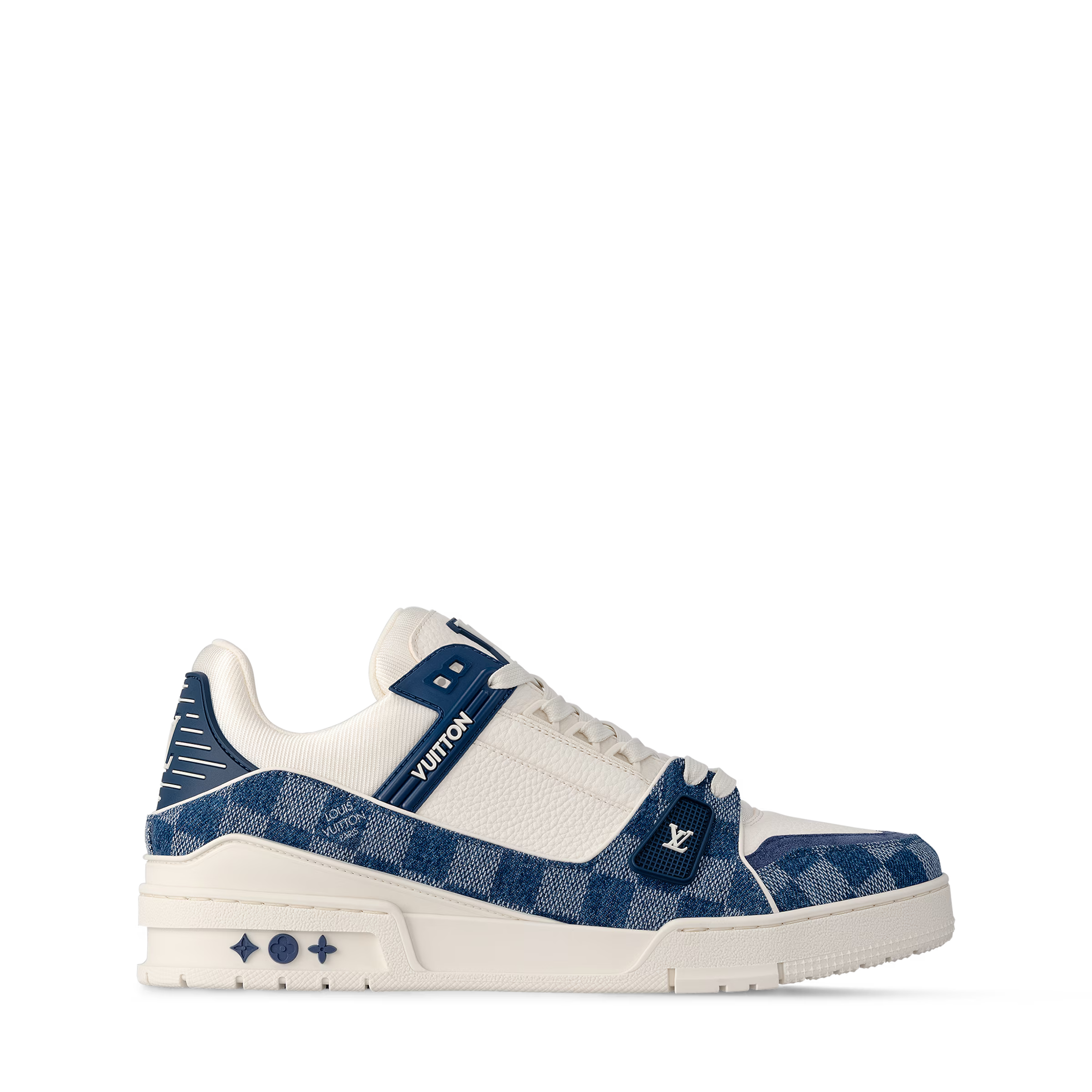 LV Trainer Sneaker Damier Denim Blue