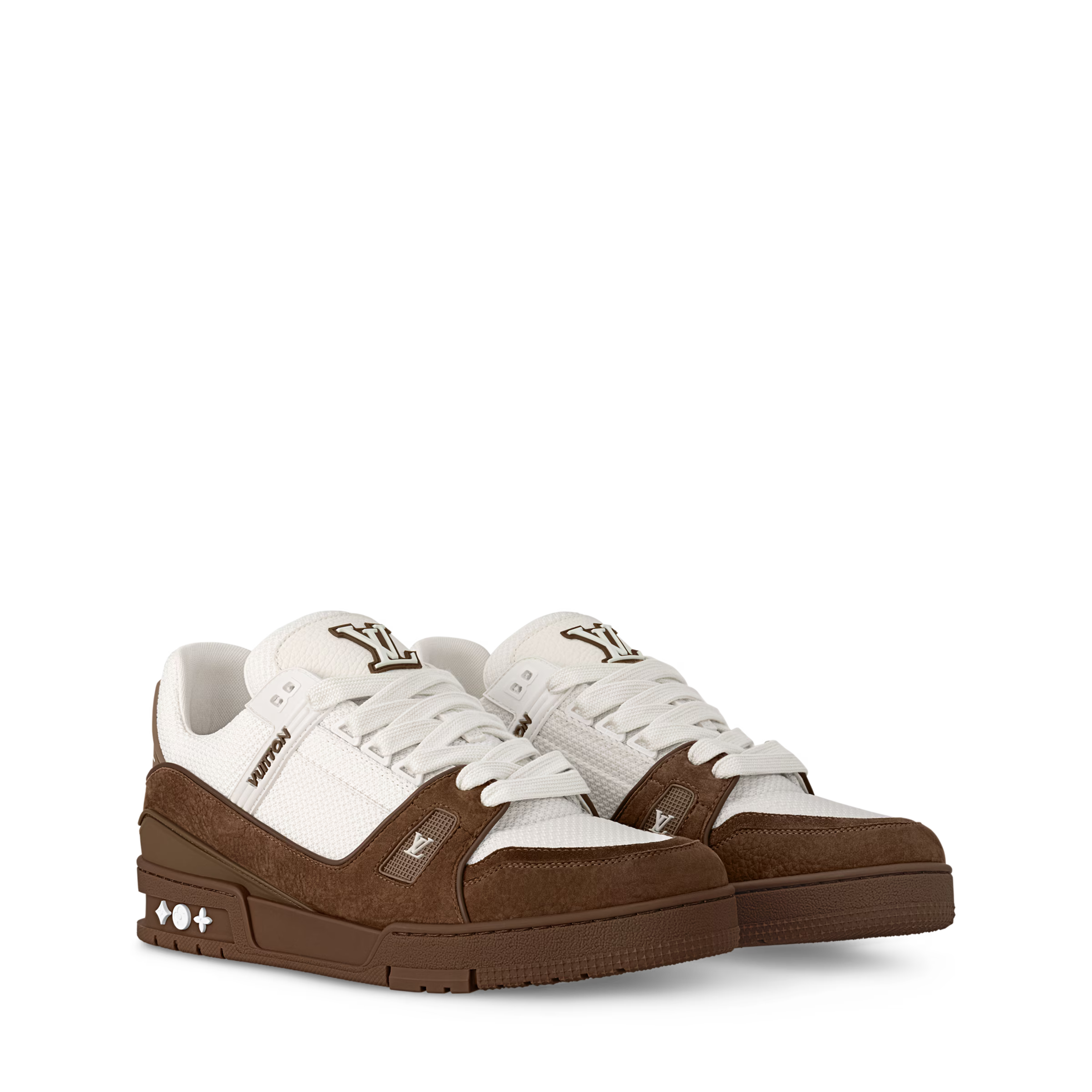 LV Trainer Sneaker Nubuck Brown