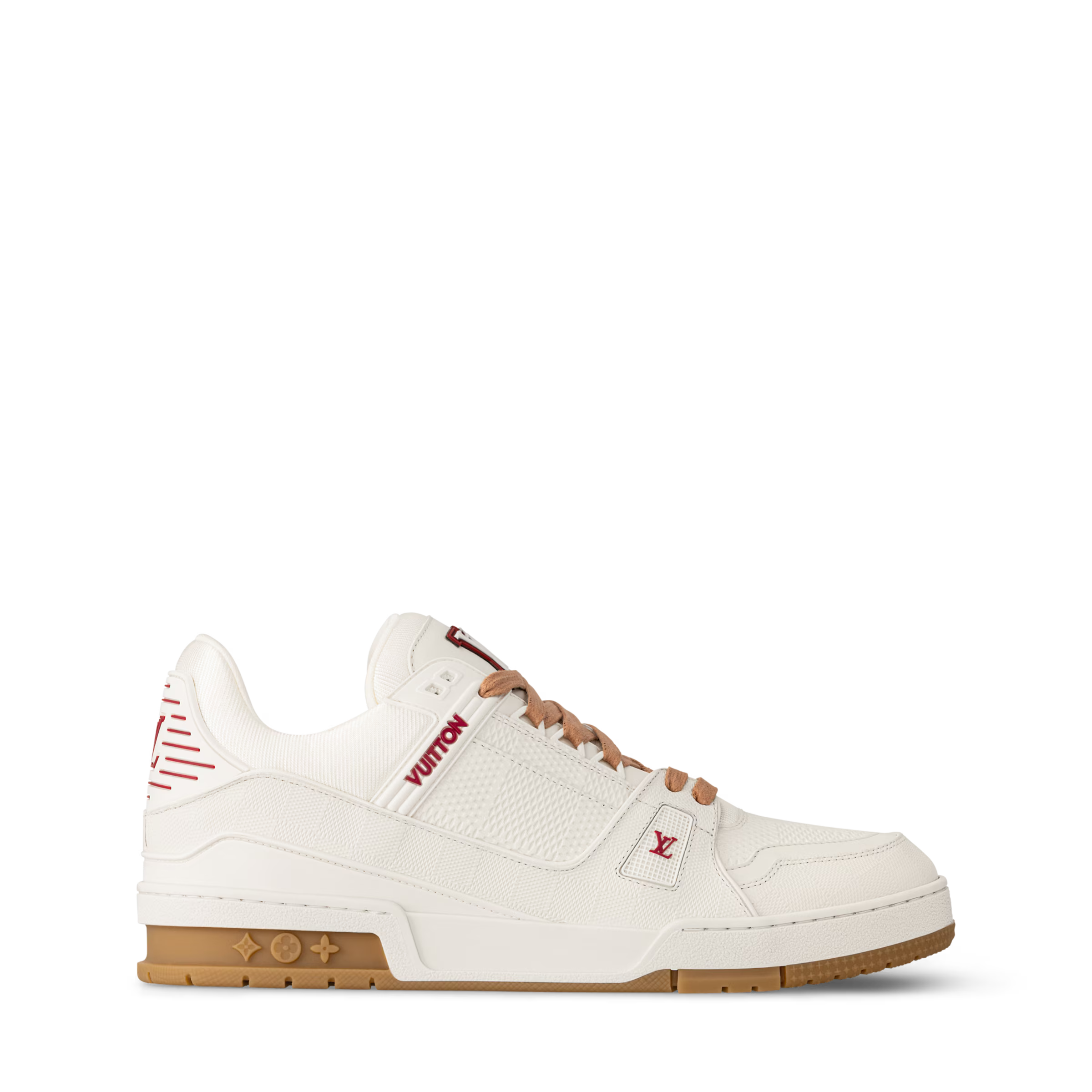 LV Trainer Sneaker White