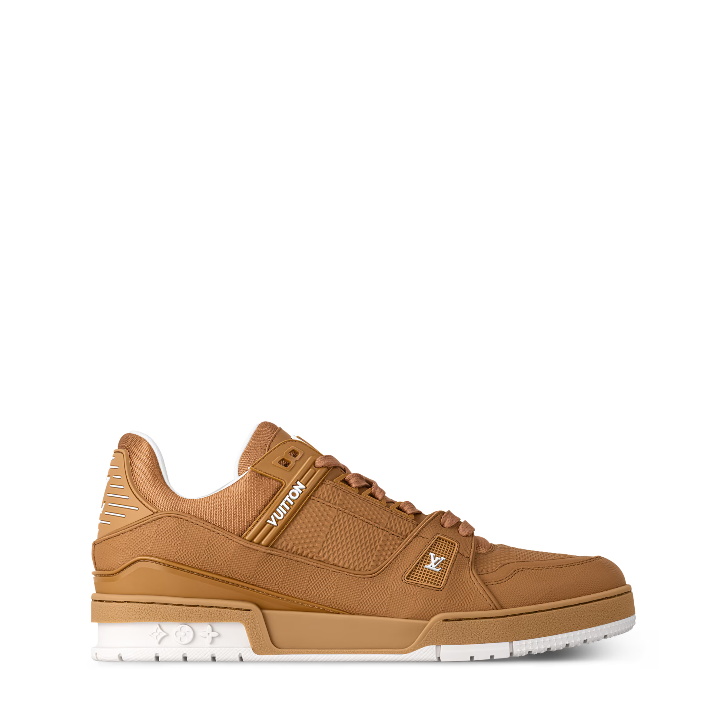 LV Trainer Sneaker Cognac Brown