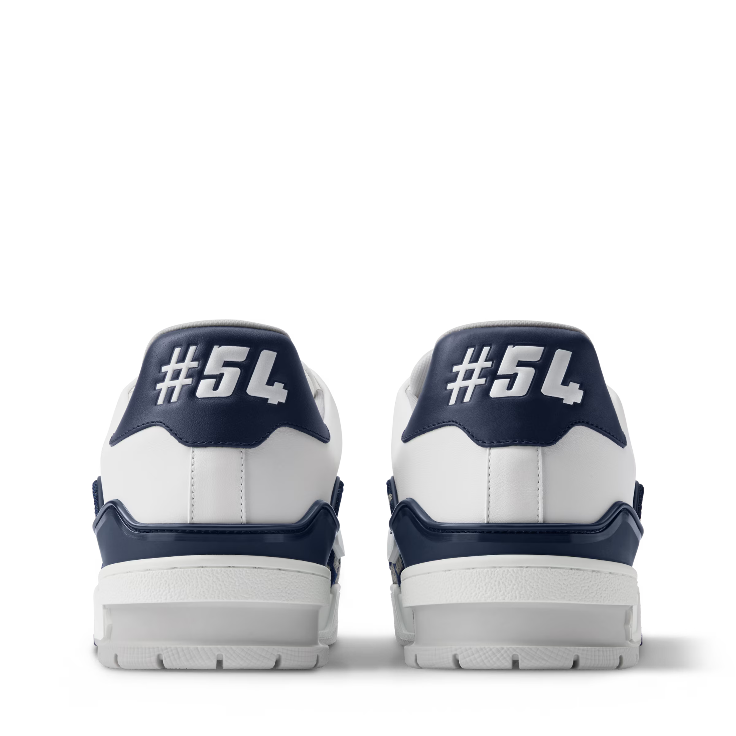 LV Trainer Sneaker Damier Denim White