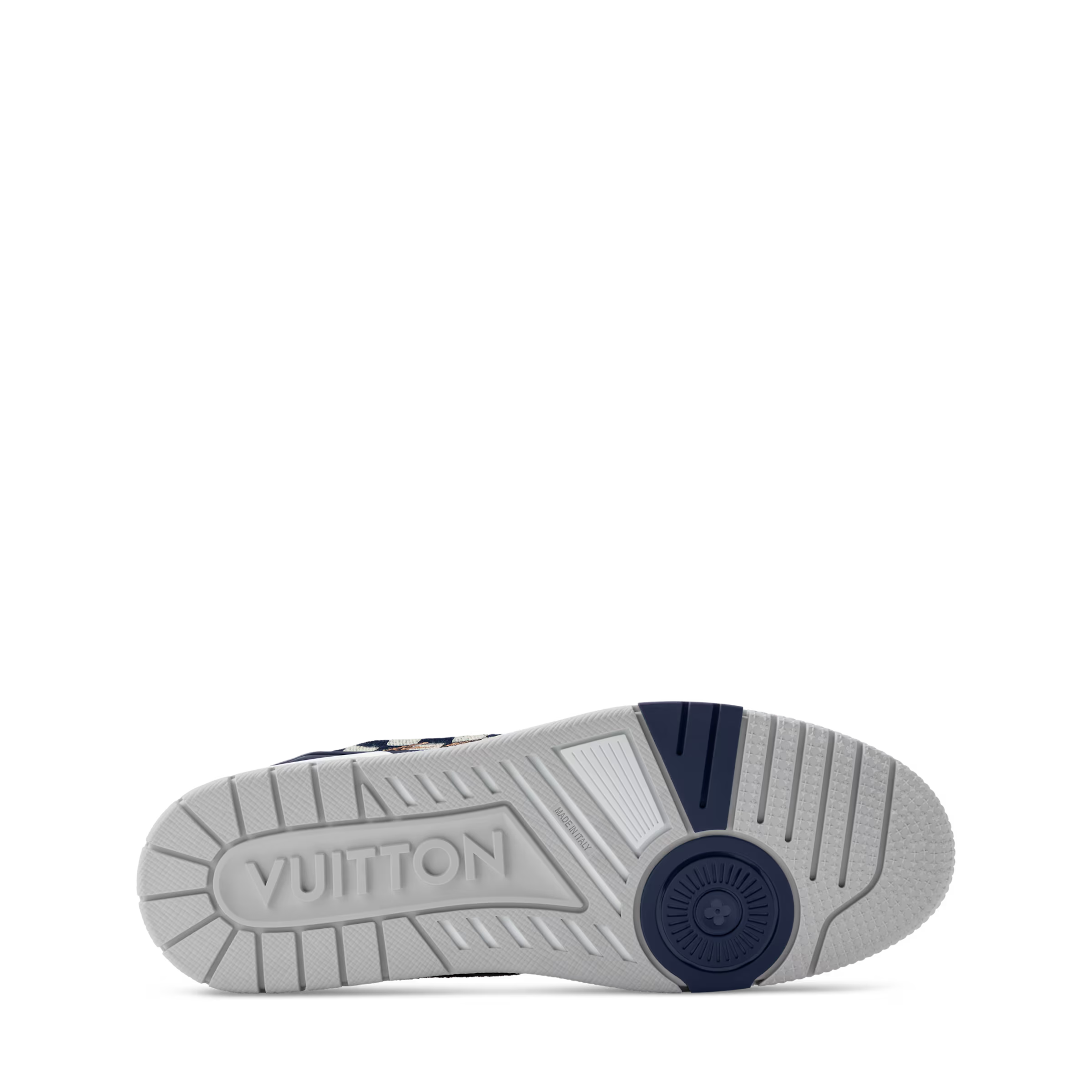 LV Trainer Sneaker Damier Denim White