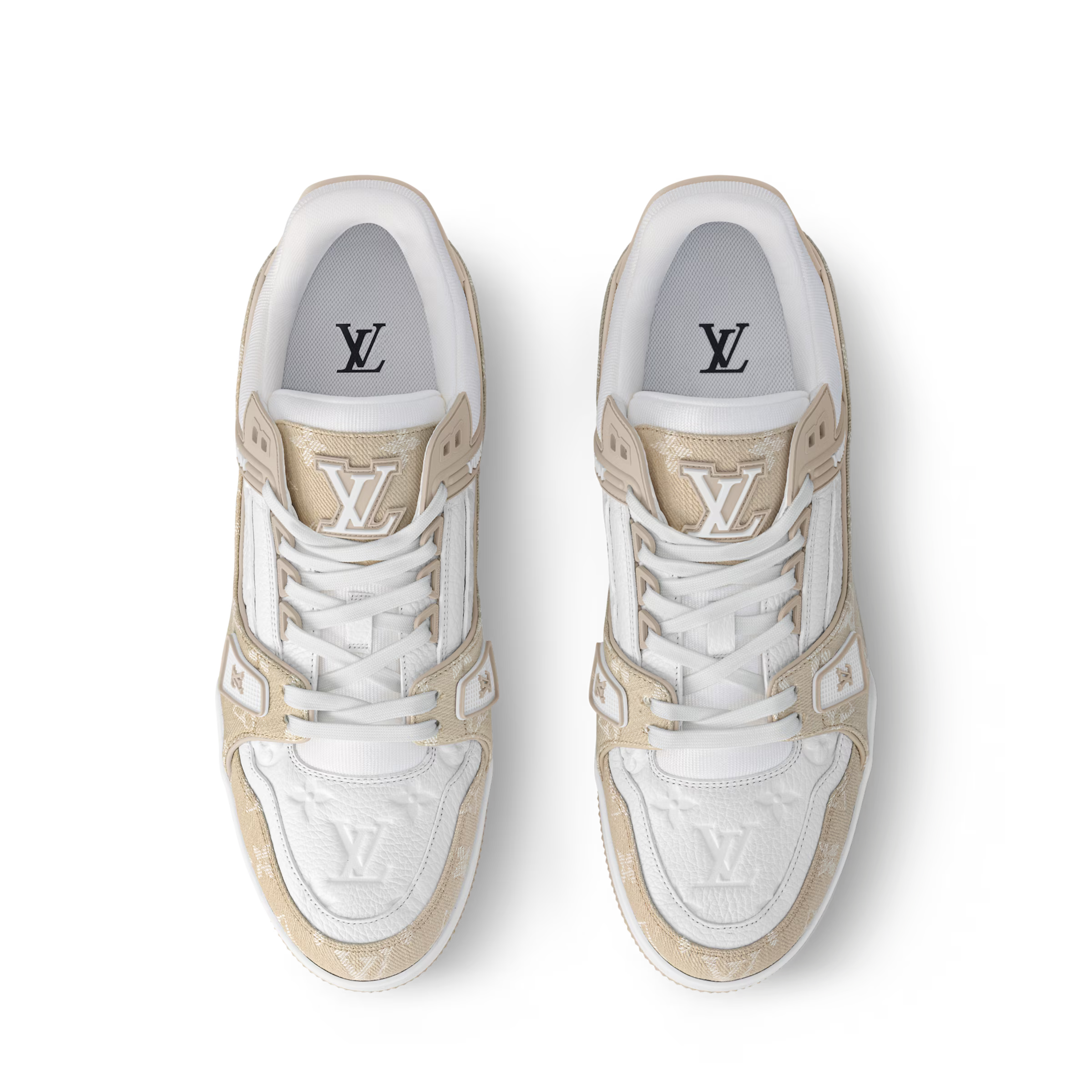 LV Trainer Sneaker Monogram Beige