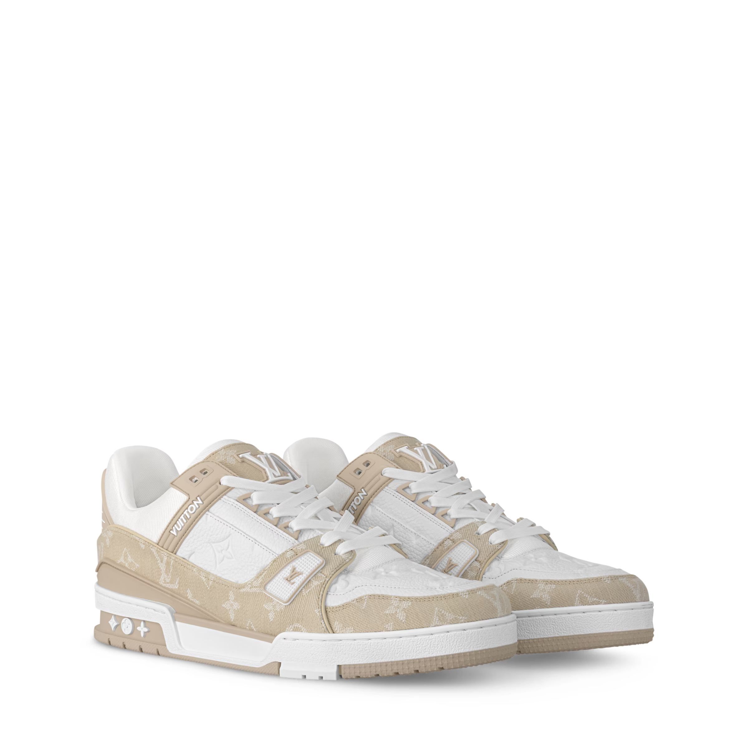 LV Trainer Sneaker Monogram Beige