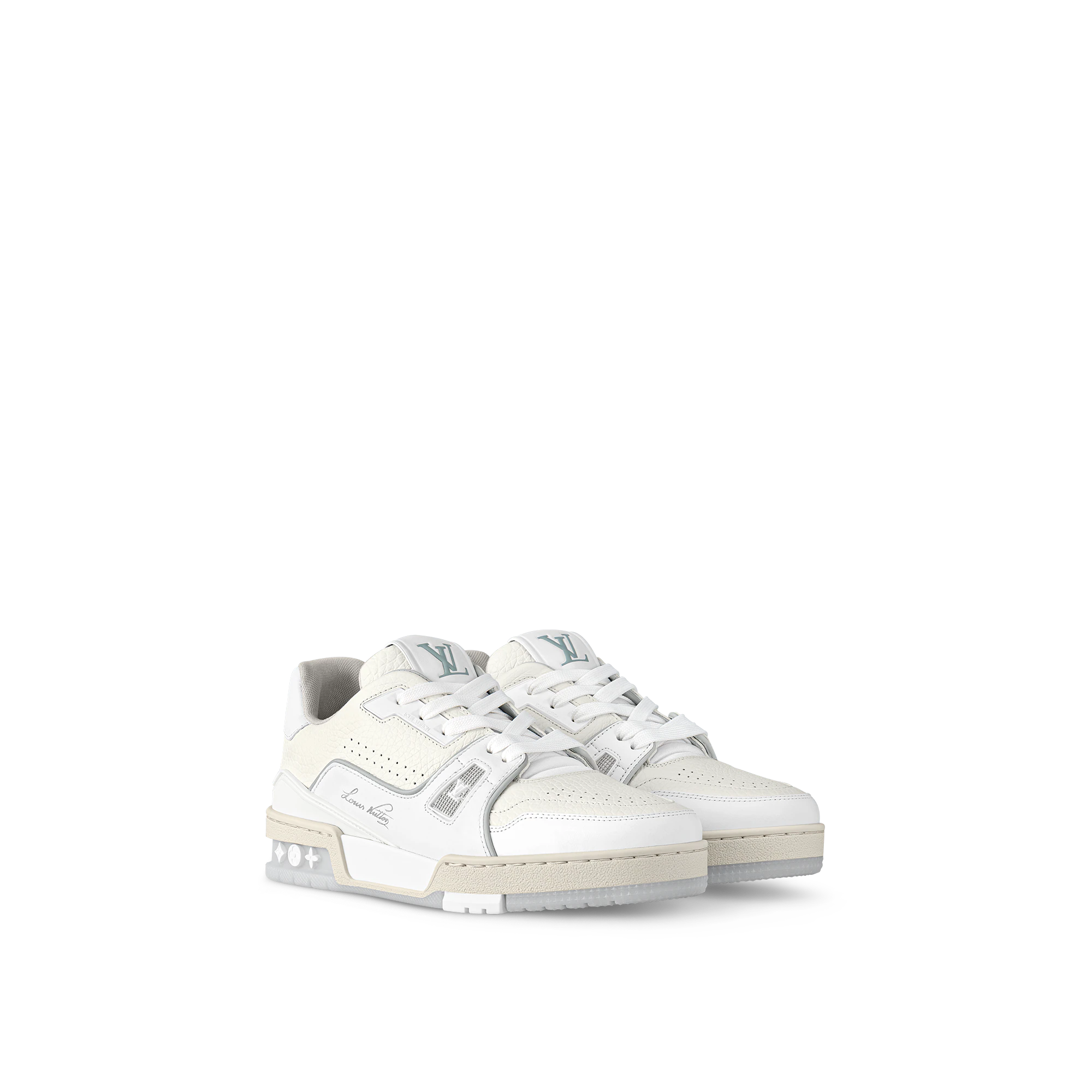 LV Trainer Sneaker Beige Women's