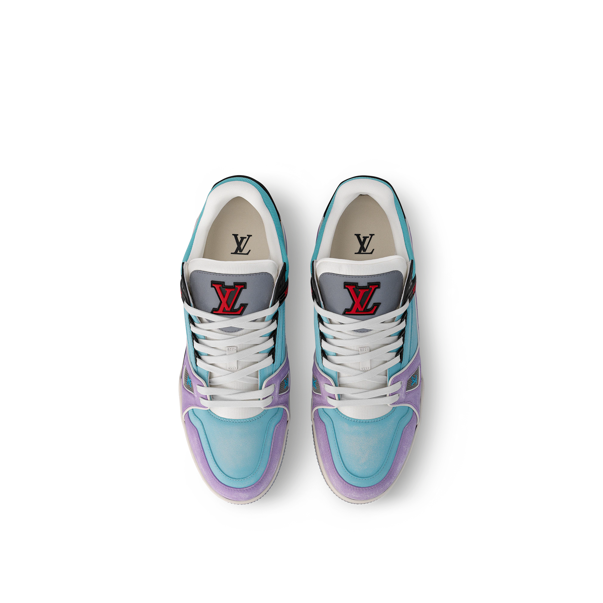 LV Trainer Light Blue/Purple