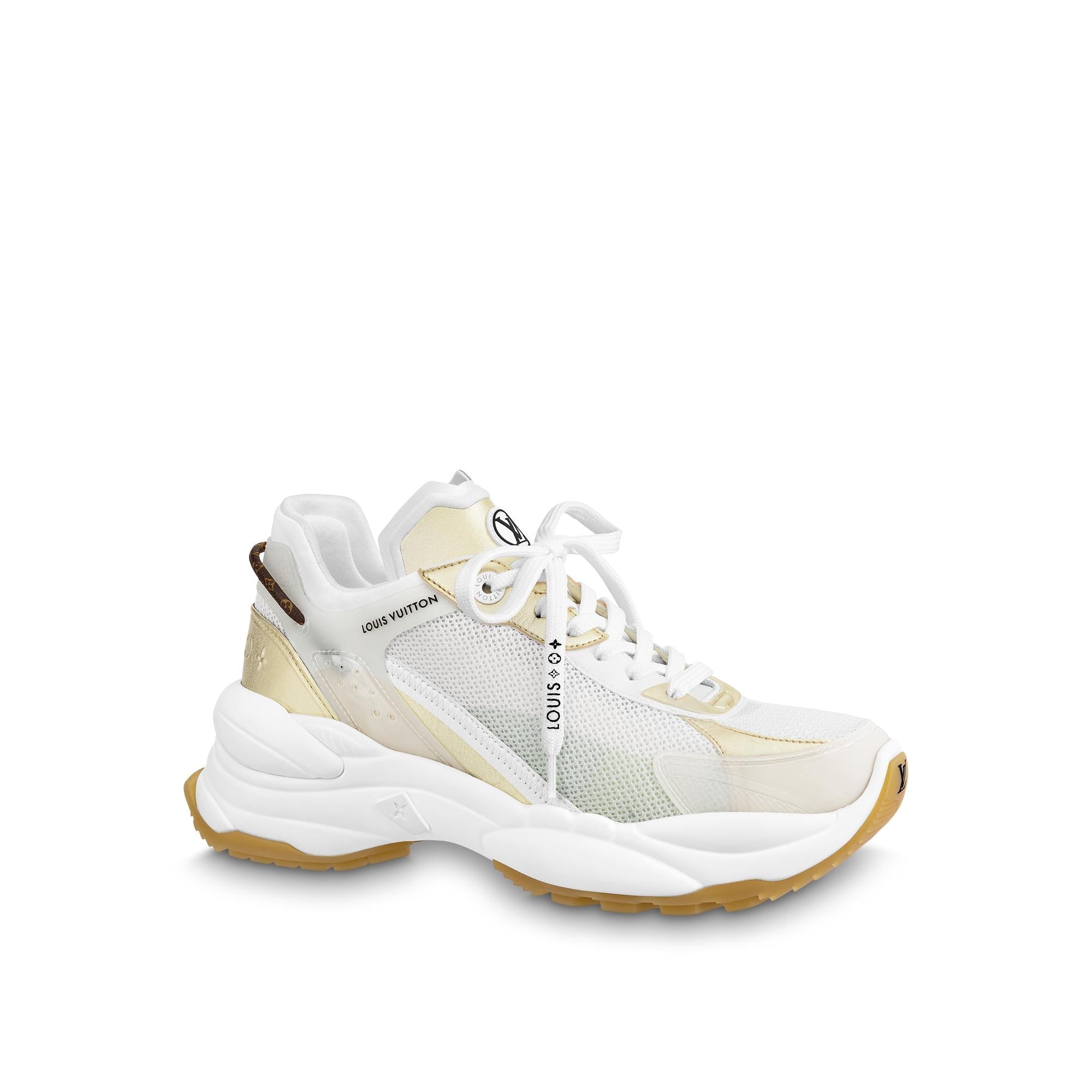 LV Run 55 White/Gold