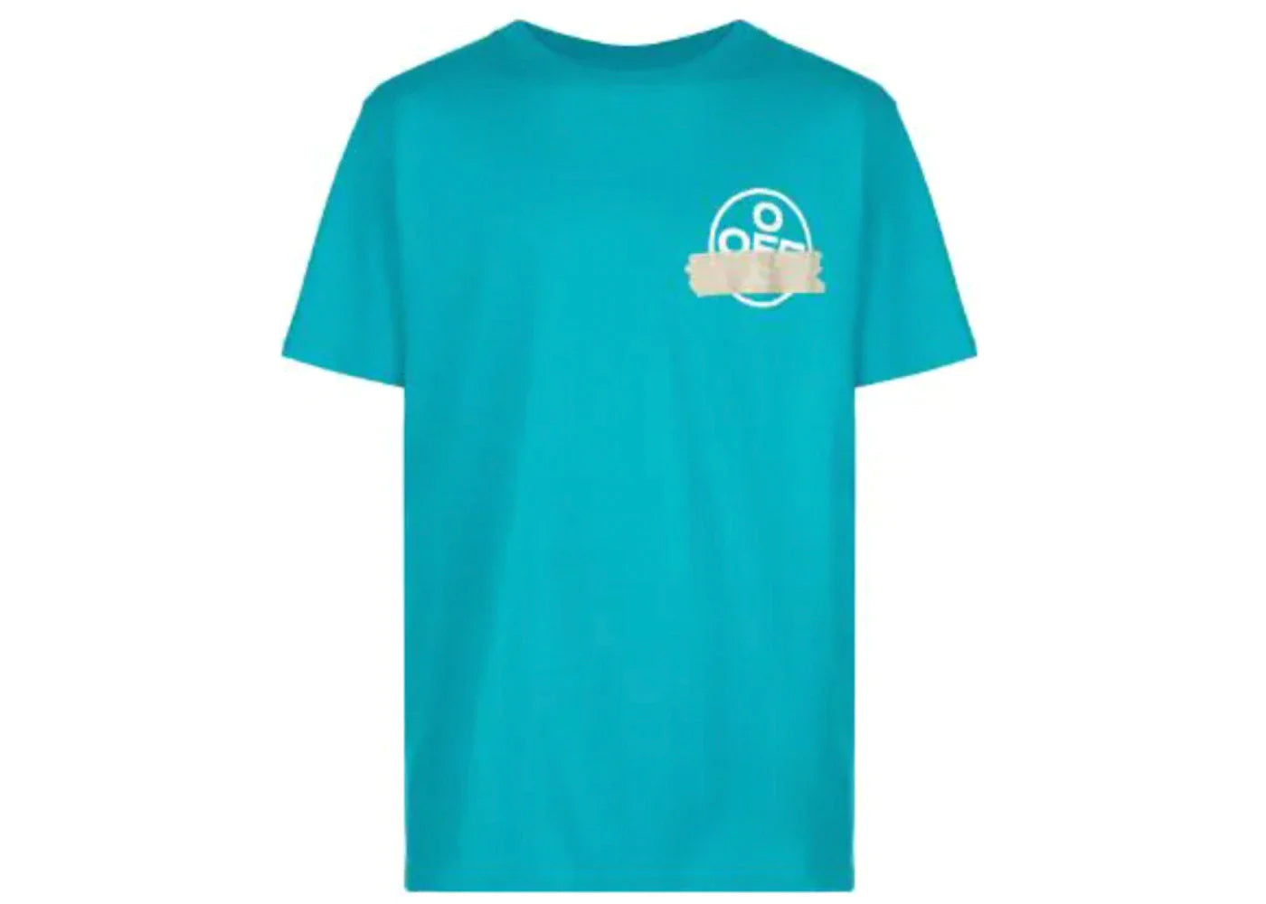 Off-White Arrow Logo Print T-Shirt Blue