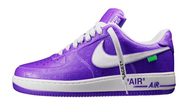 Louis Vuitton Louis Vuitton x Nike Air force 1 - Virgil Abloh Purple