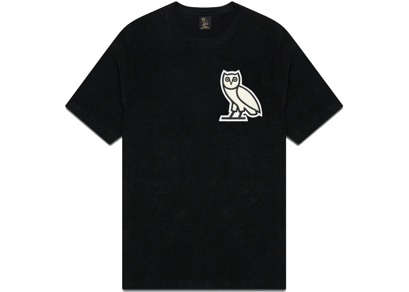 OVO Terry Cloth T-shirt Black