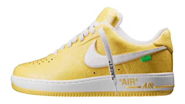 Louis Vuitton Louis Vuitton x Nike Air force 1 - Virgil Abloh Yellow