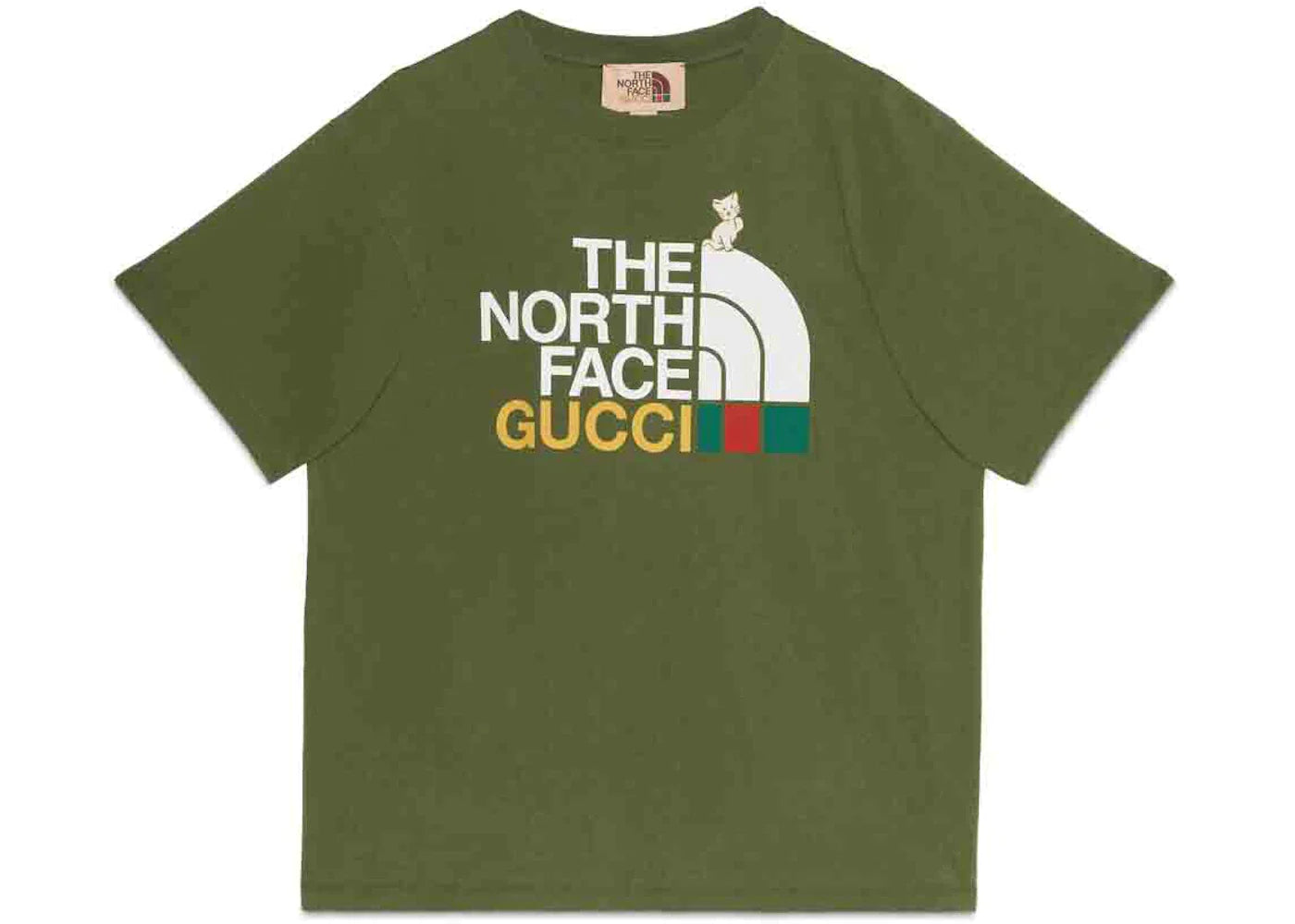 Gucci x The North Face T-shirt Dark Green