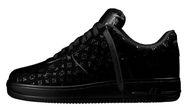 Louis Vuitton Louis Vuitton x Nike Air force 1 - Virgil Abloh Black