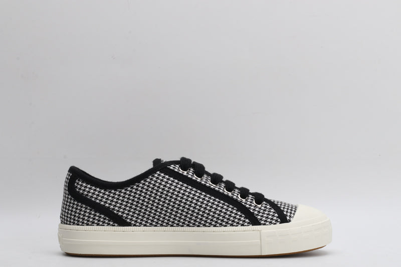 Fendi Fendi Domino Black fabric low-tops