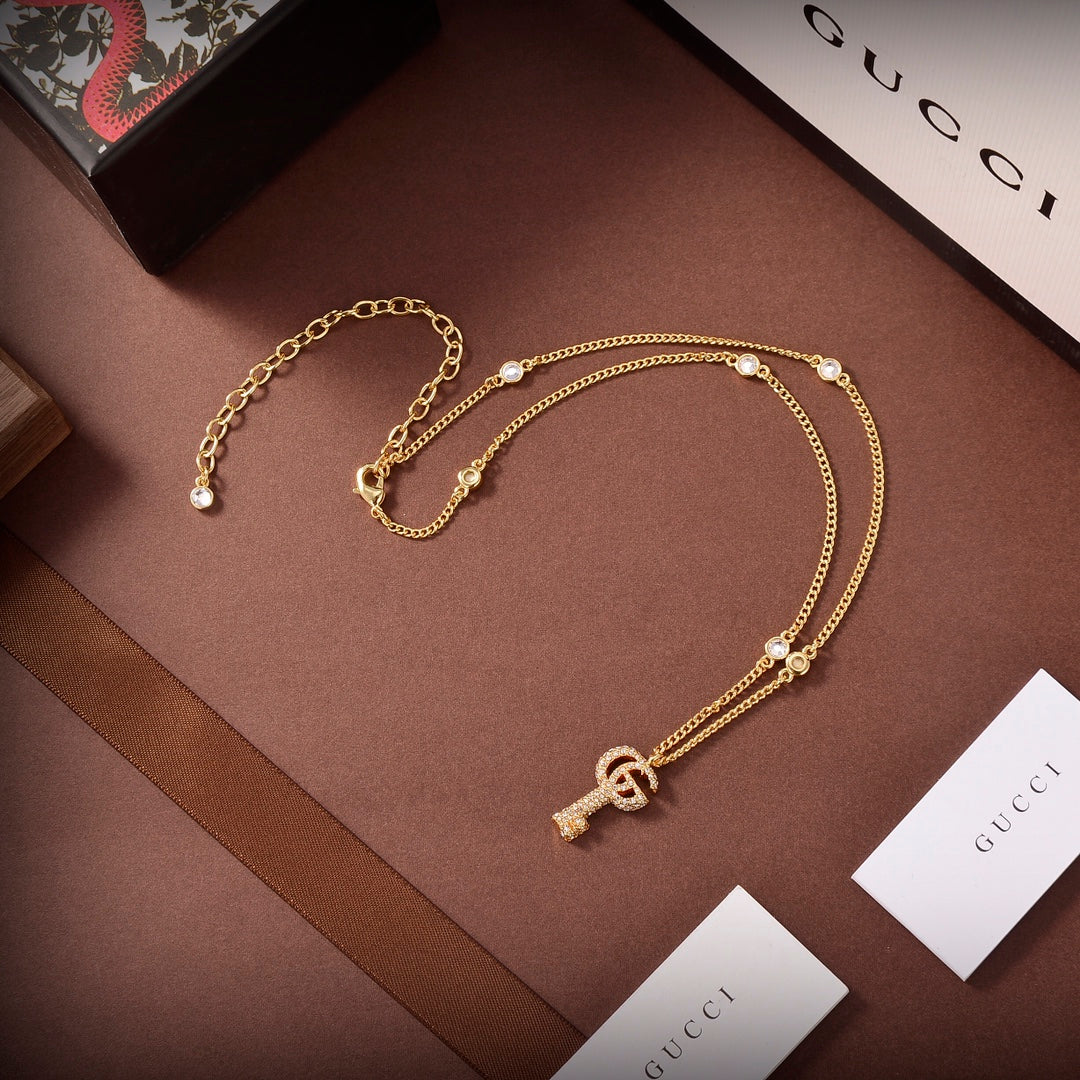 Gucci Three pieces - Earrings, Necklace and Bracelet