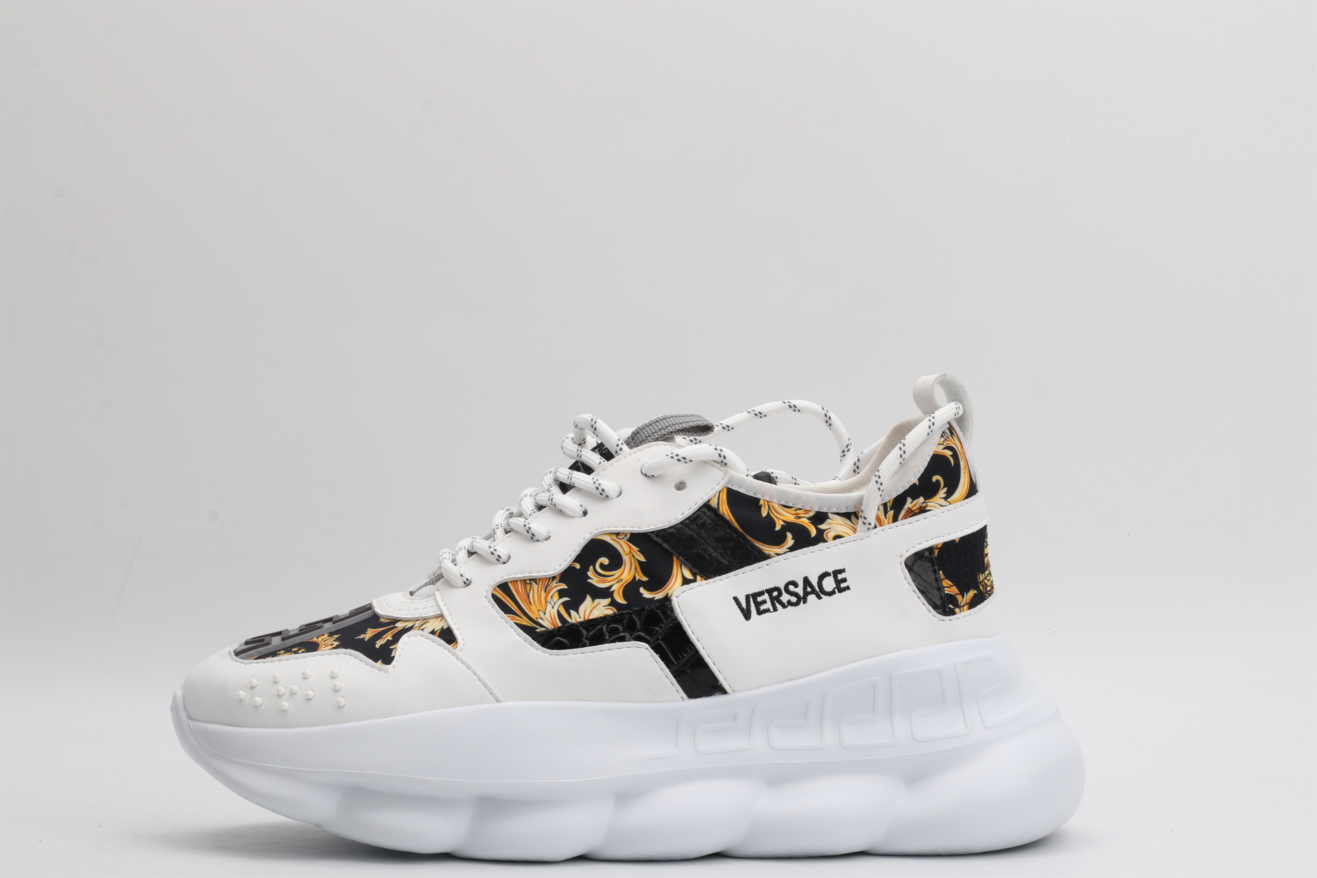 Versace Chain Reaction Trainers White