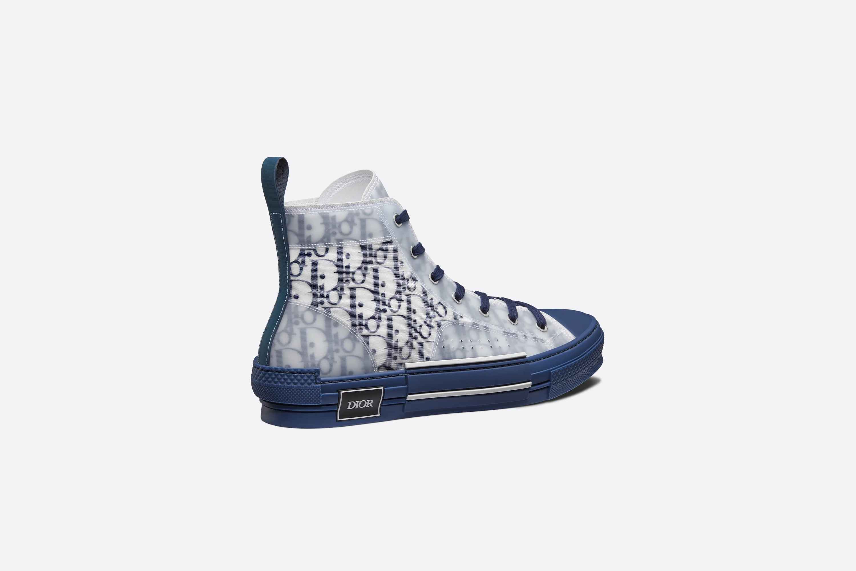 Dior B23 High Top Blue Dior Oblique Canvas