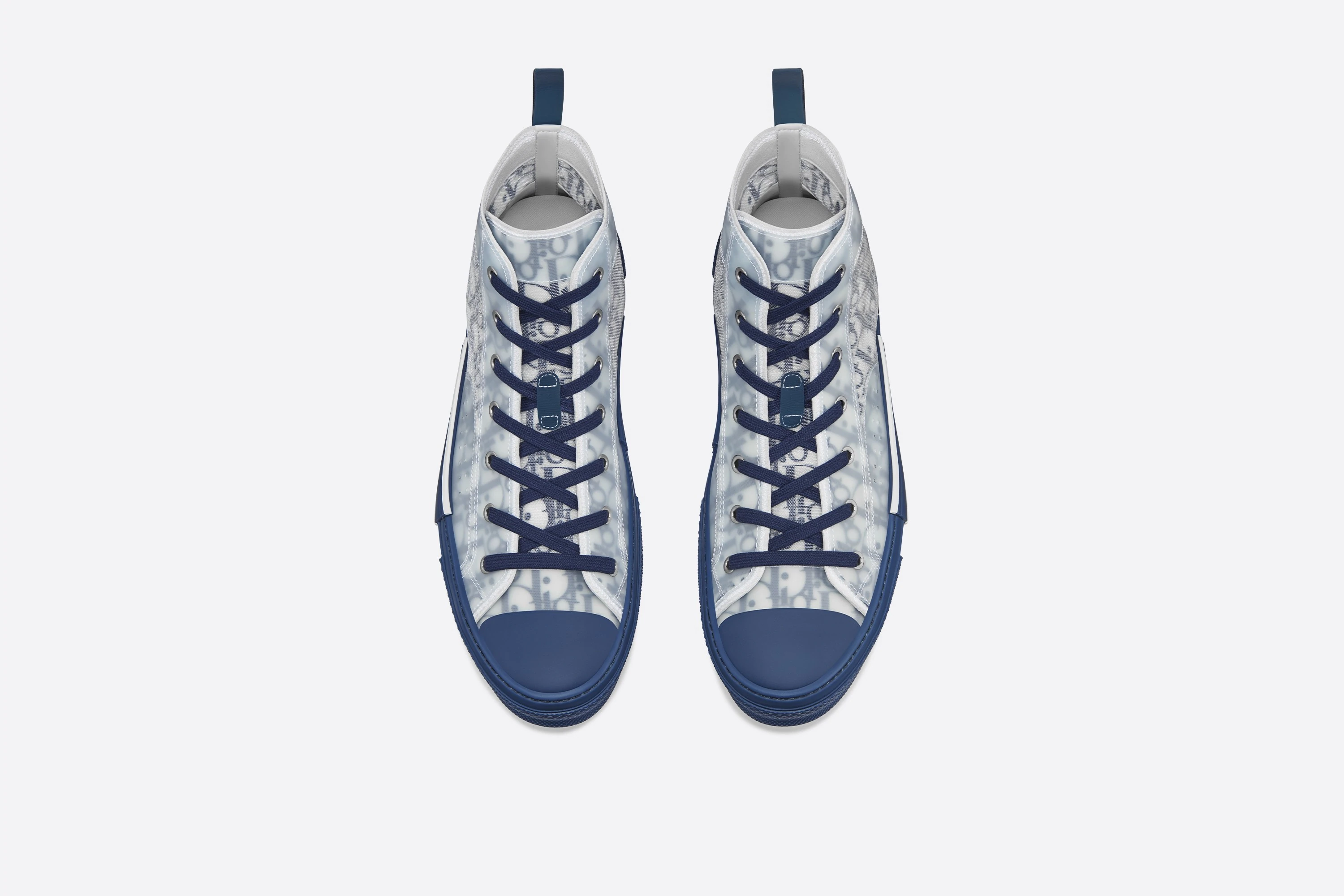 Dior B23 High Top Blue Dior Oblique Canvas