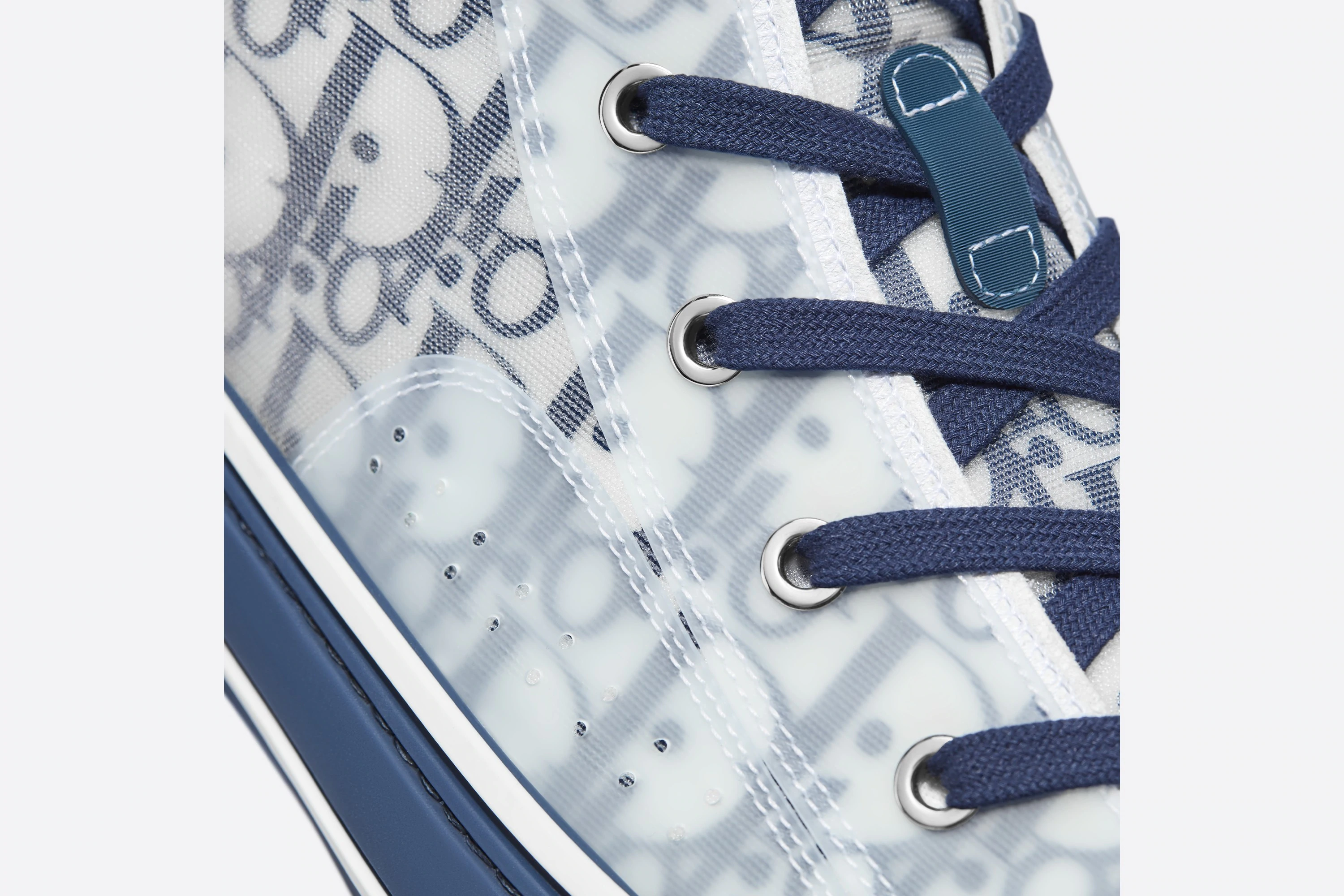 Dior B23 High Top Blue Dior Oblique Canvas