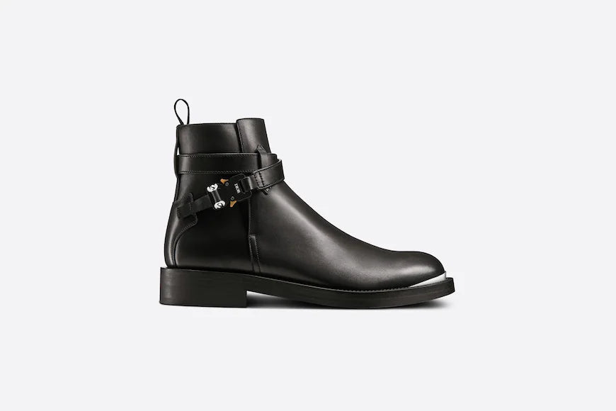Dior DIOR EVIDENCE ANKLE BOOT Black Smooth Calfskin