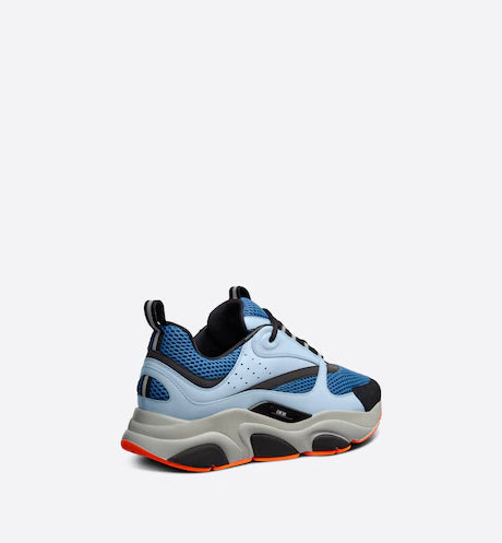 Dior B22 Blue Technical Mesh with Light Blue
