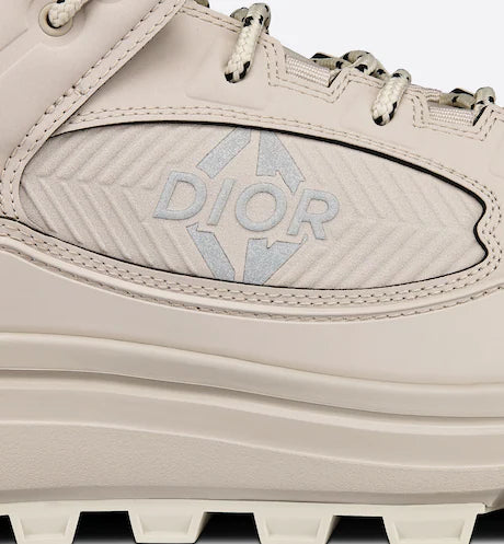 Dior DIOR SNOW ANKLE BOOT Beige Technical Fabric