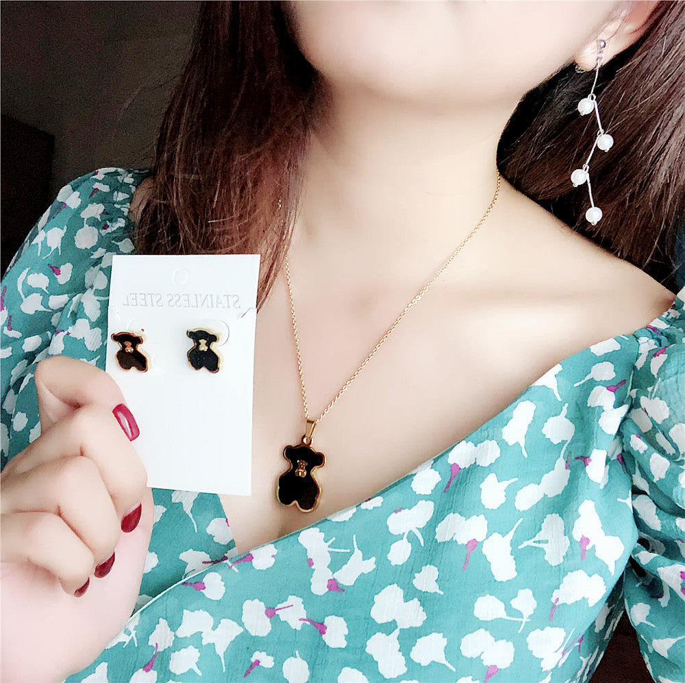 Tous Two piece - Necklace and Earrings