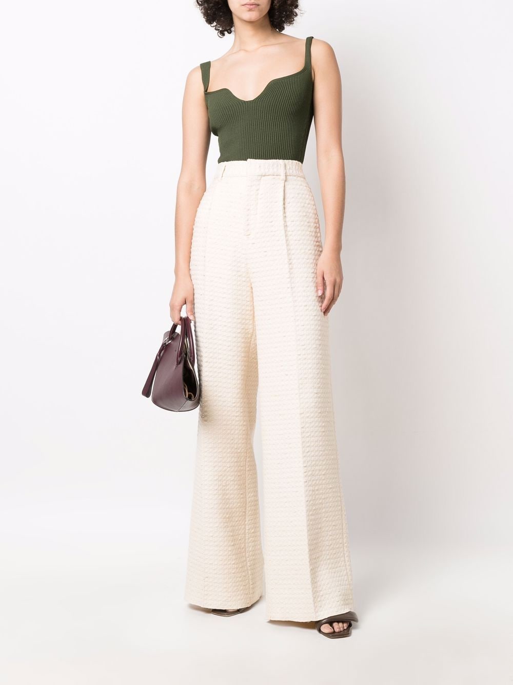 Amiri AMIRI High-Waisted-Woven Trousers