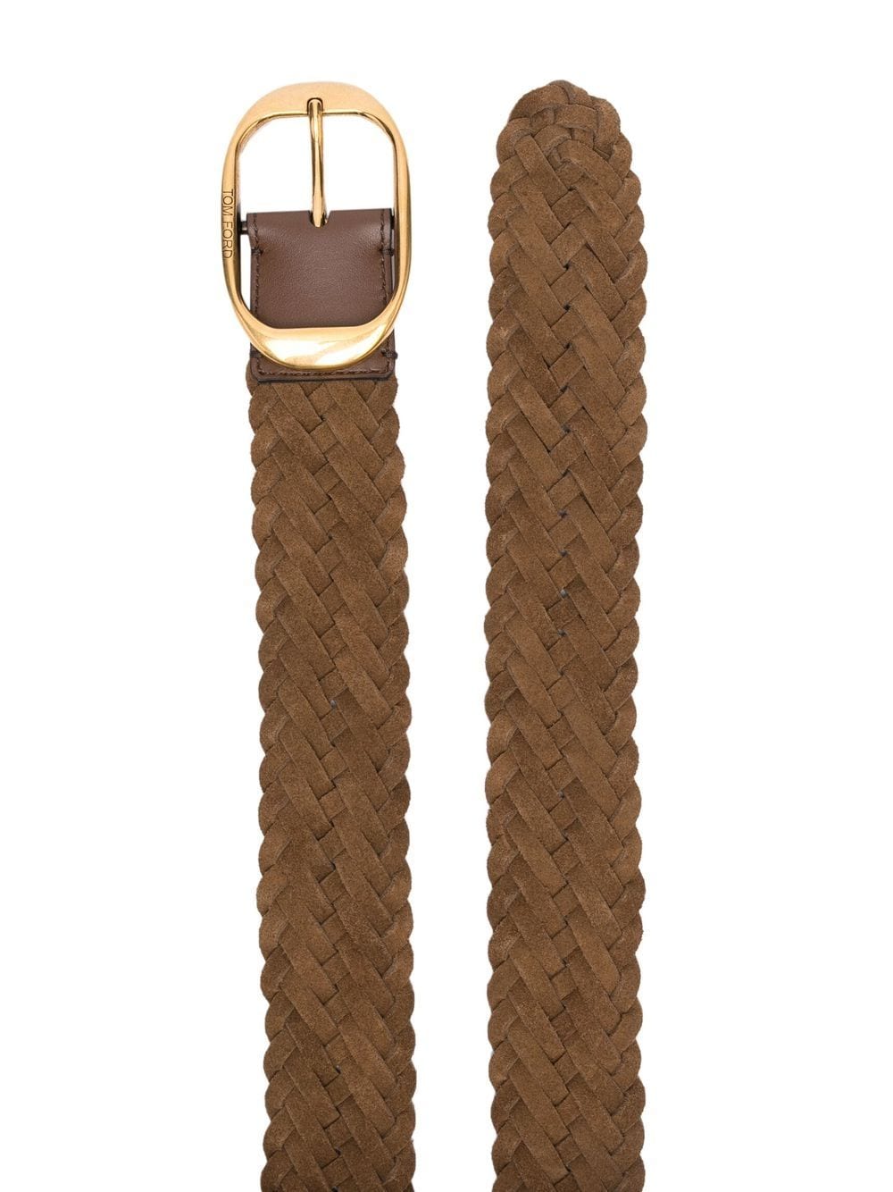 TOM FORD Woven Leather Belt