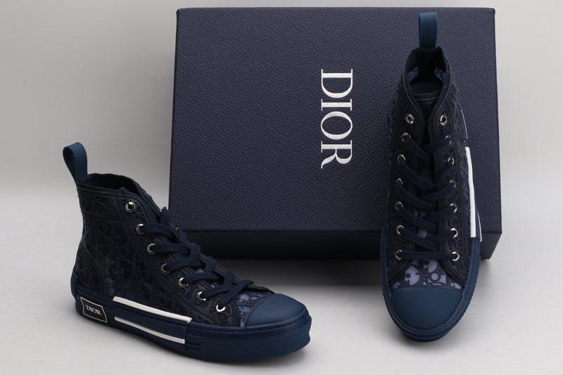 Dior B23 High-Top Transparent Blue