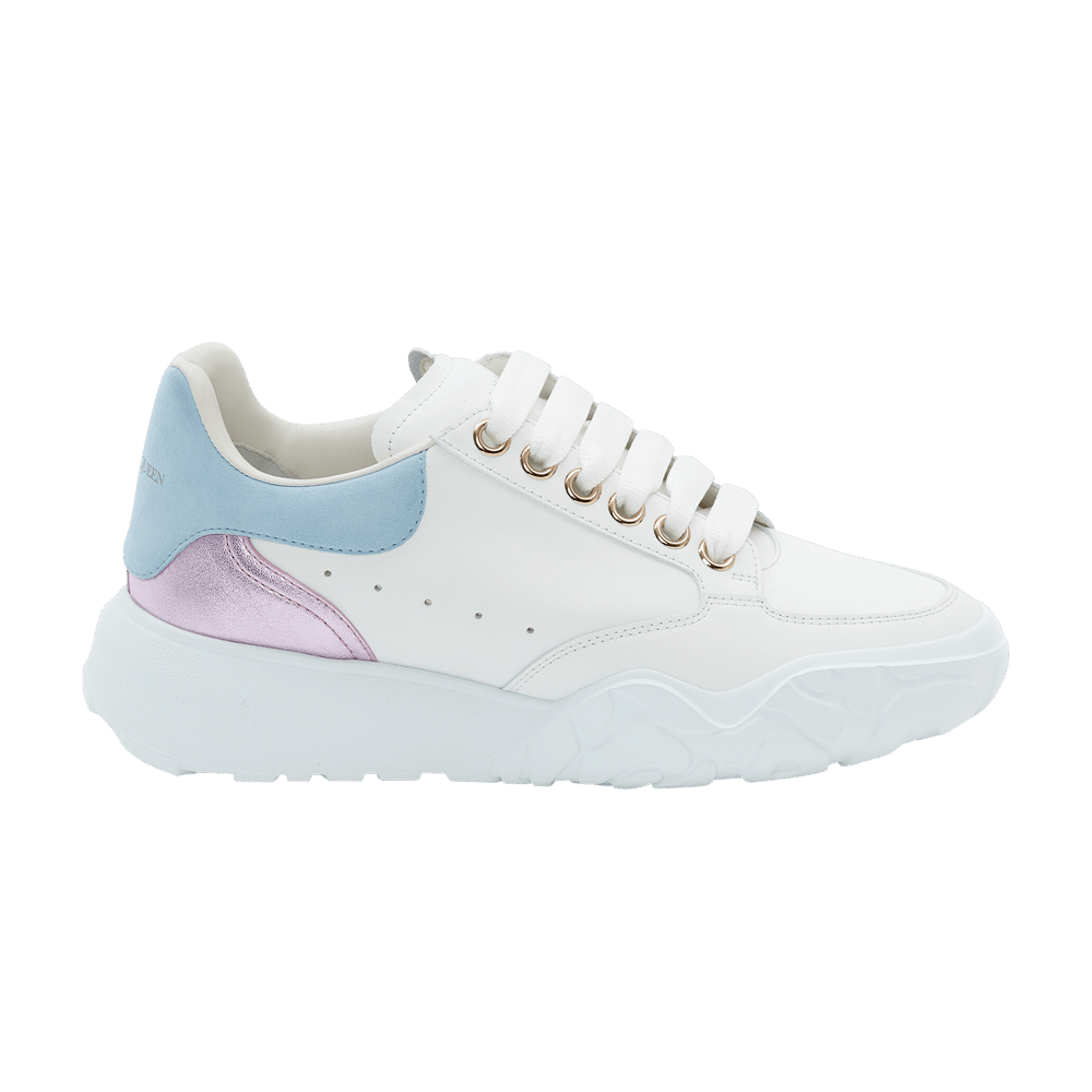 Alexander McQueen Wmns Court Trainer 'White Paris Blue Lilac'