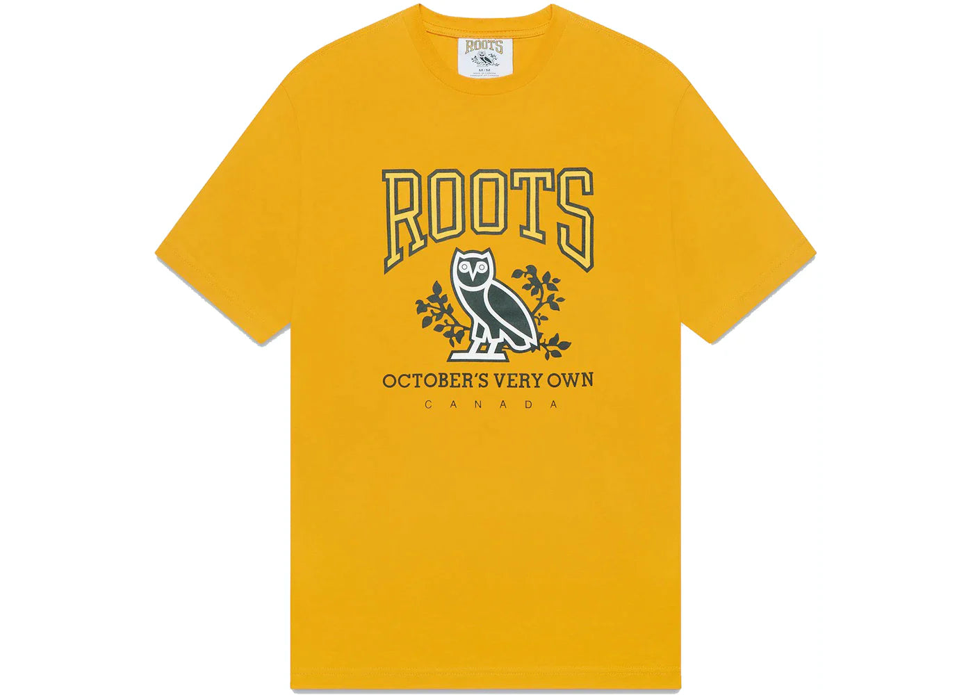 OVO x Roots T-shirt Yellow