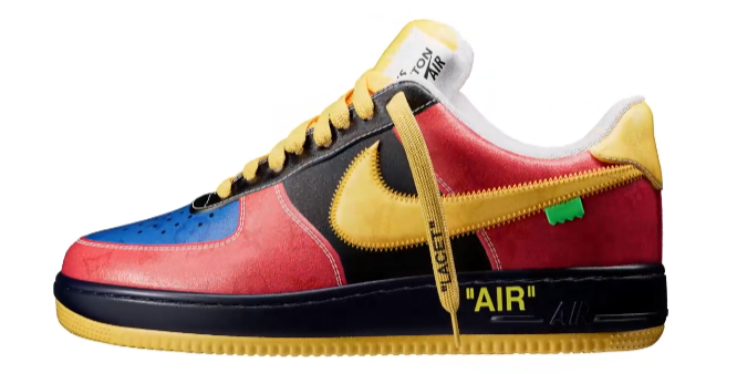 Louis Vuitton Louis Vuitton x Nike Air force 1 - Virgil Abloh Multicolor