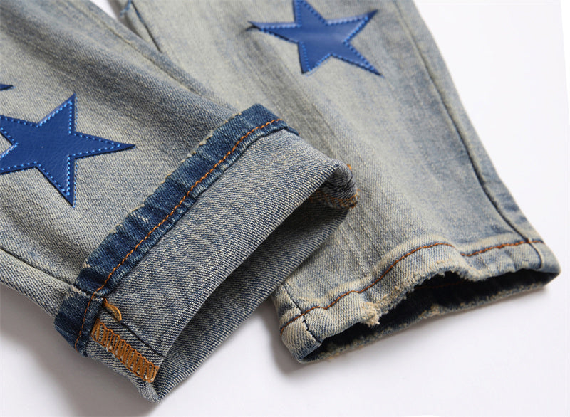 Amiri AMIRI Denim Blue Star