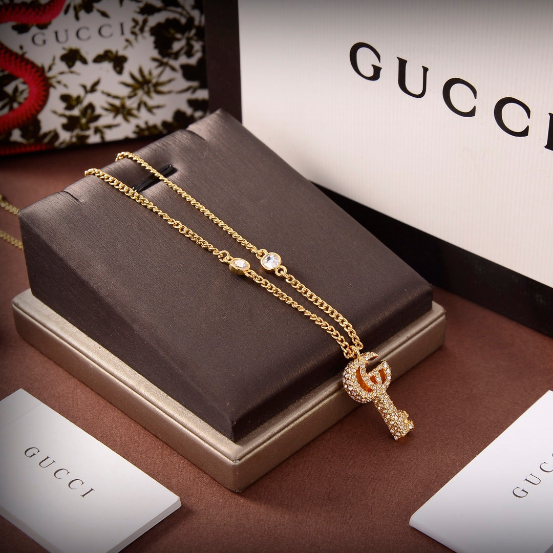 Gucci Three pieces - Earrings, Necklace and Bracelet