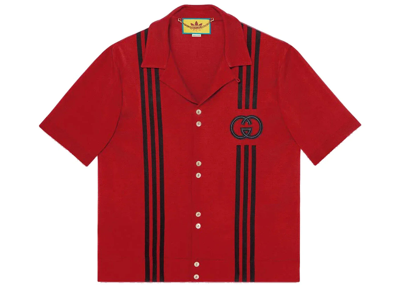 Gucci x adidas Viscose Shirt Red