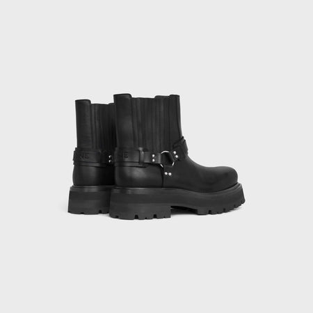 Celine Celine Biker Chelsea Boots in Calfskin Black