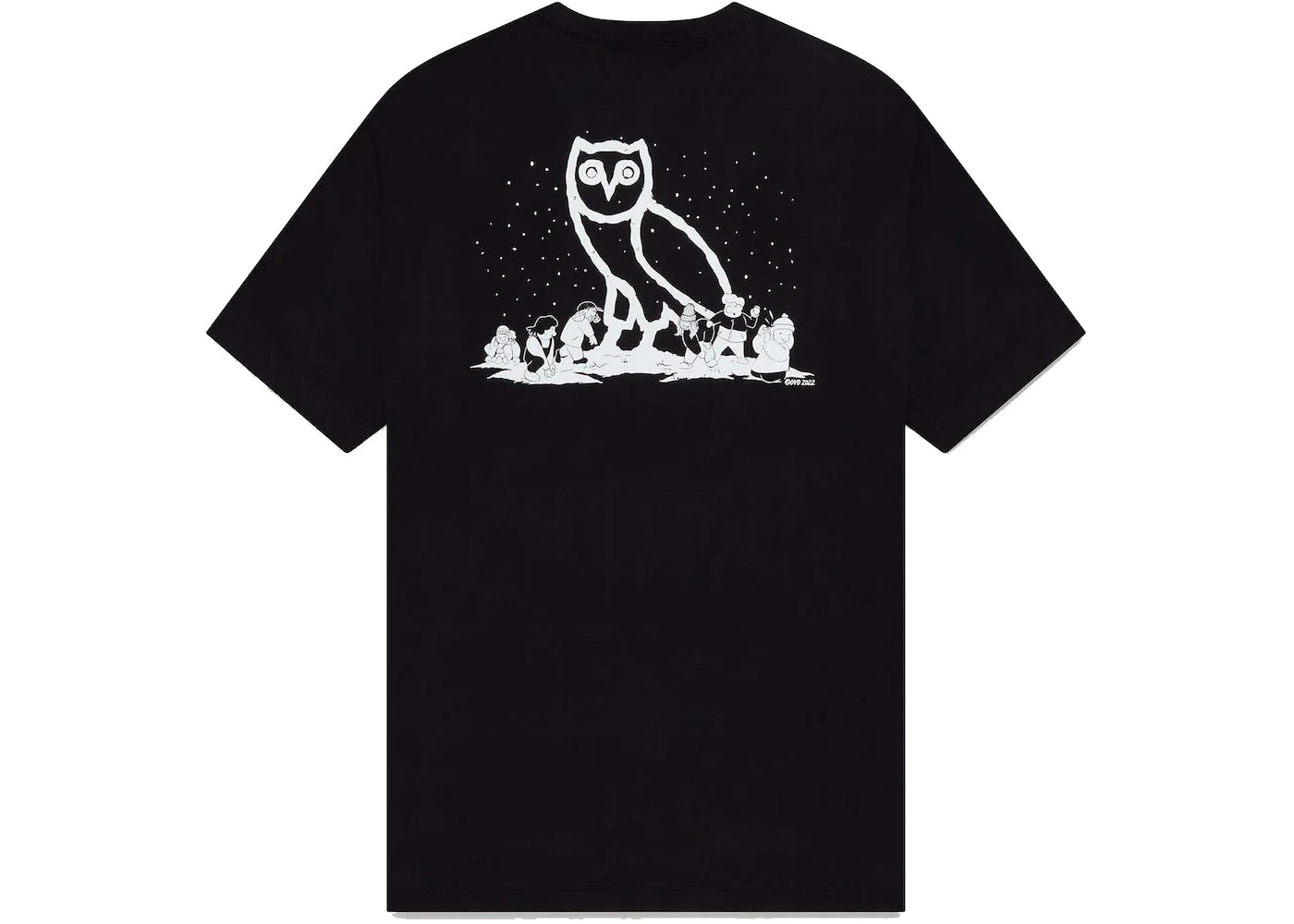 OVO Snow Owl T-Shirt Black