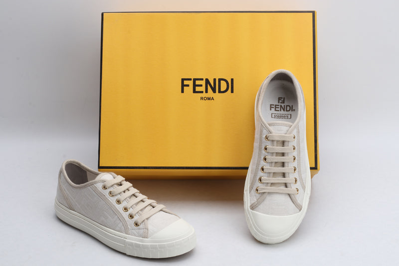 Fendi Fendi Logo-Print Sneakers