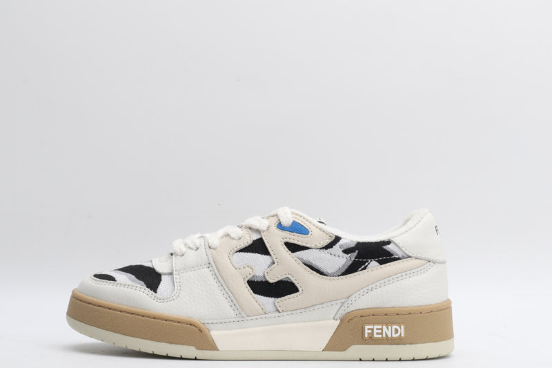 Fendi Fendi White Beige Low Tops