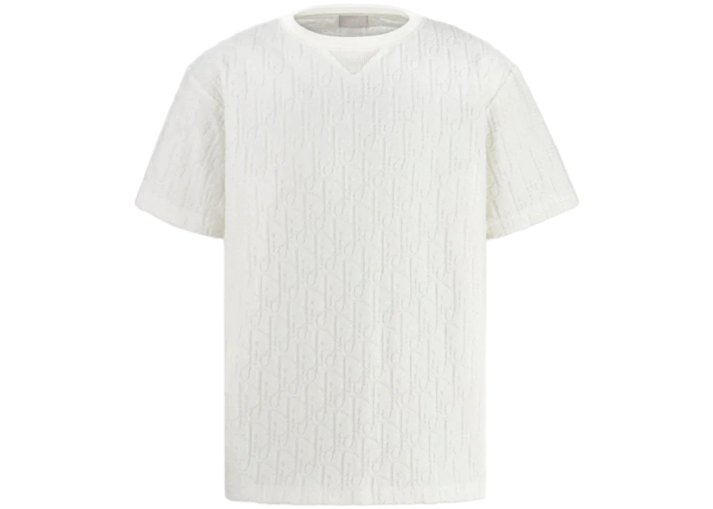 Dior Oversized Oblique T-shirt White