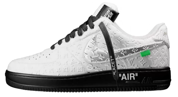 Louis Vuitton Louis Vuitton x Nike Air force 1 - Virgil Abloh Black / White